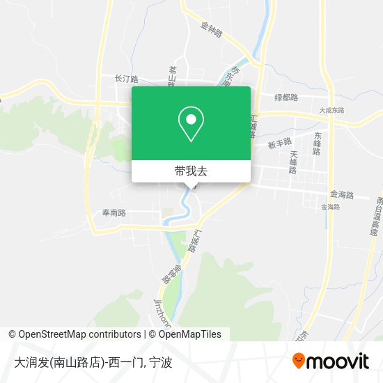 大润发(南山路店)-西一门地图