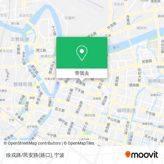 徐戎路/民安路(路口)地图
