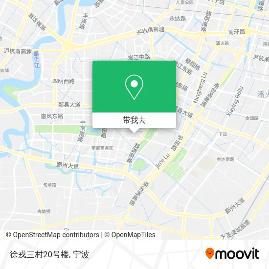 徐戎三村20号楼地图