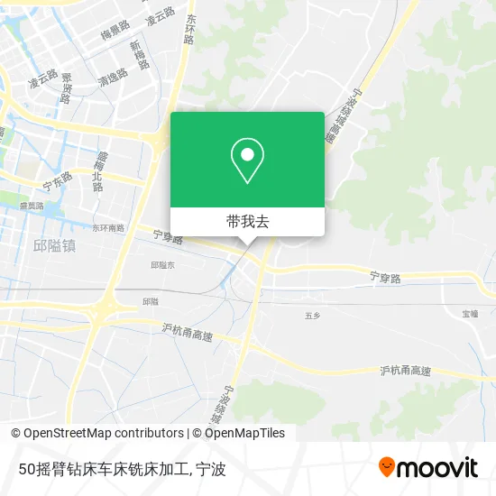 50摇臂钻床车床铣床加工地图