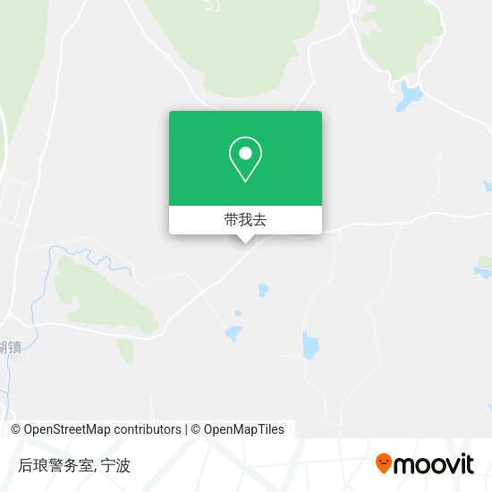 后琅警务室地图