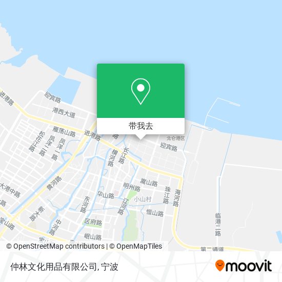 仲林文化用品有限公司地图