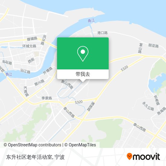 东升社区老年活动室地图