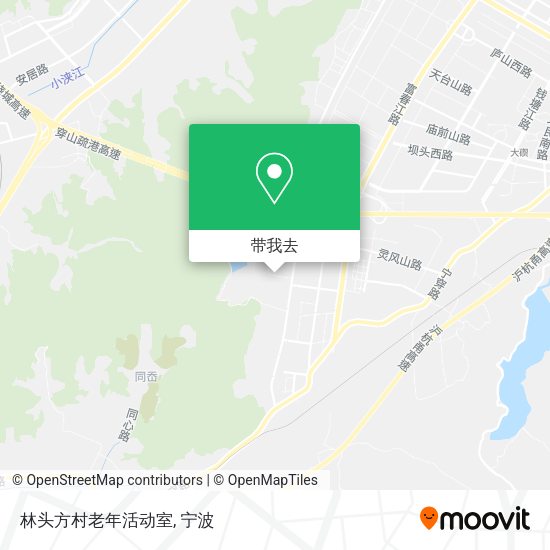 林头方村老年活动室地图