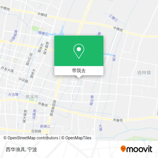 西华渔具地图