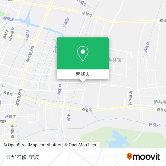 云华汽修地图