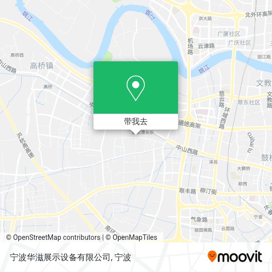 宁波华滋展示设备有限公司地图