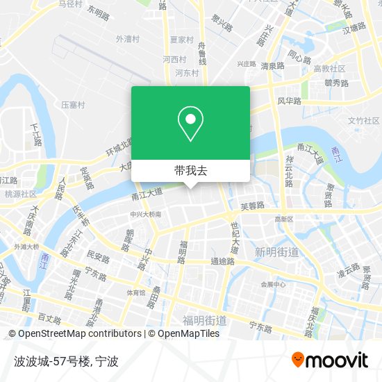 波波城-57号楼地图