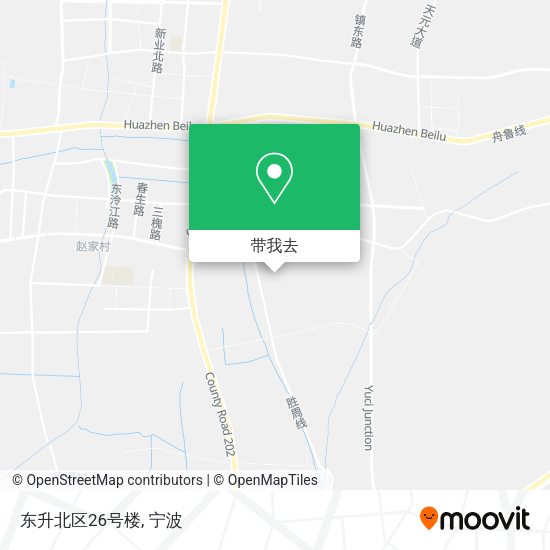 东升北区26号楼地图