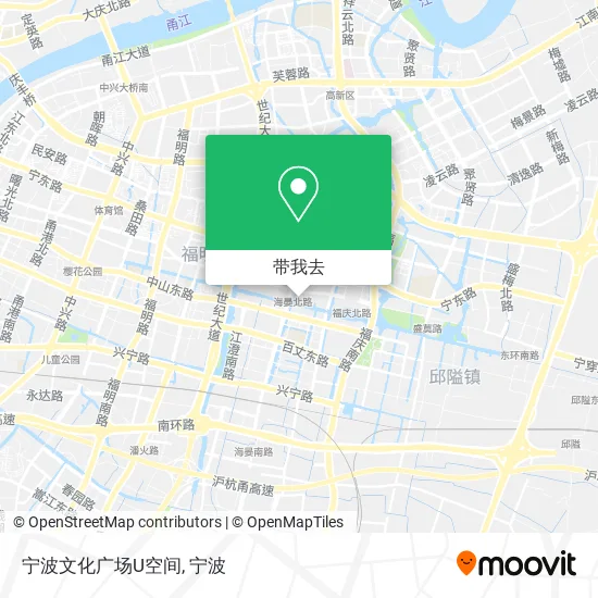 宁波文化广场U空间地图