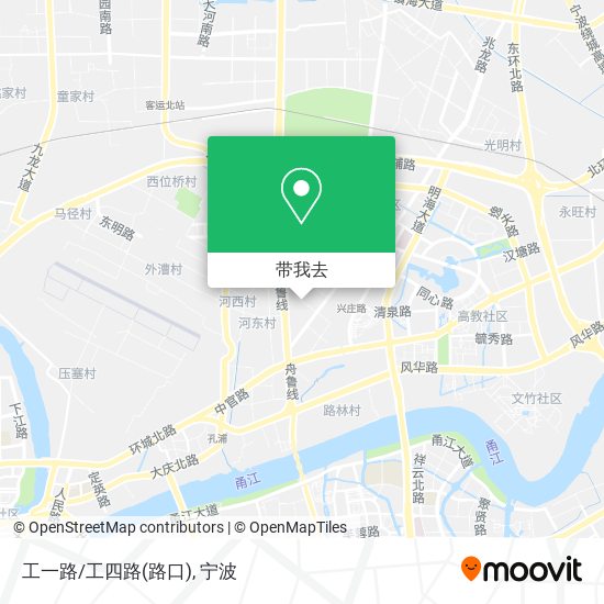 工一路/工四路(路口)地图