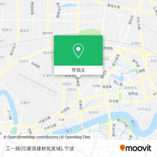 工一路(亿家居建材批发城)地图