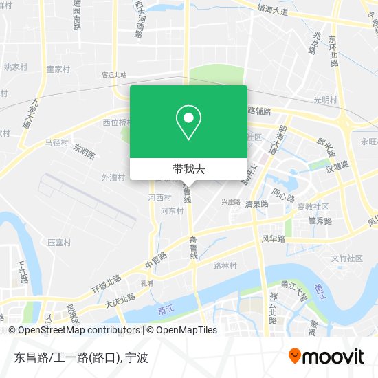 东昌路/工一路(路口)地图