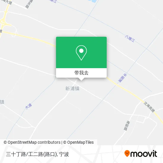 三十丁路/工二路(路口)地图