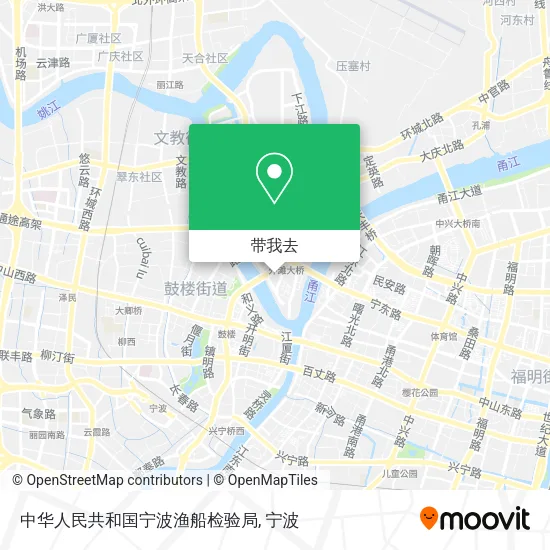 中华人民共和国宁波渔船检验局地图