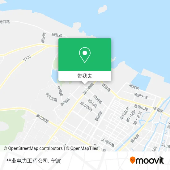华业电力工程公司地图