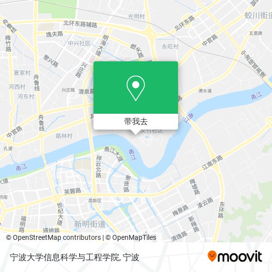 宁波大学信息科学与工程学院地图