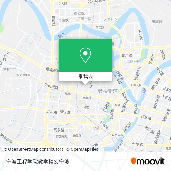 宁波工程学院教学楼3地图