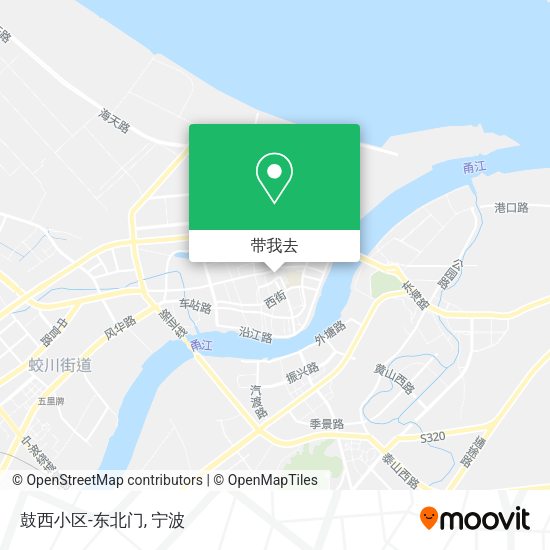 鼓西小区-东北门地图