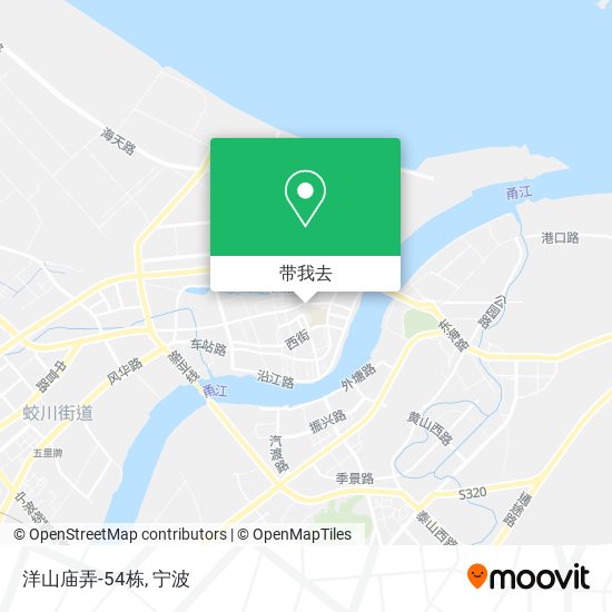 洋山庙弄-54栋地图