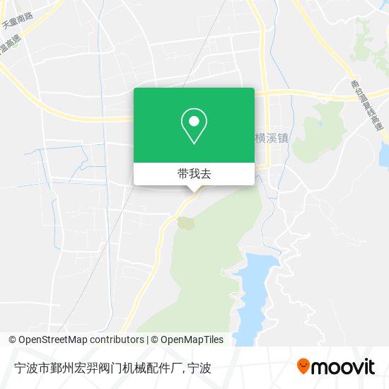 宁波市鄞州宏羿阀门机械配件厂地图