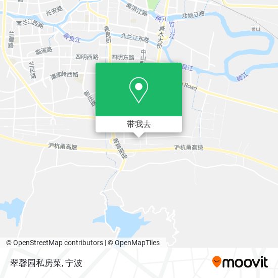 翠馨园私房菜地图