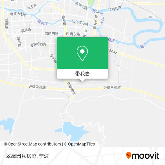 翠馨园私房菜地图