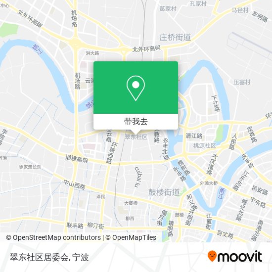翠东社区居委会地图