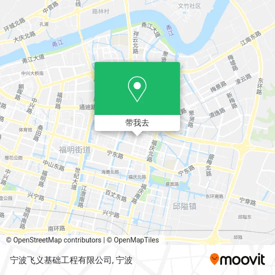 宁波飞义基础工程有限公司地图