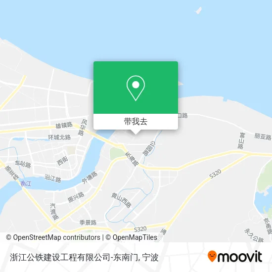 浙江公铁建设工程有限公司-东南门地图