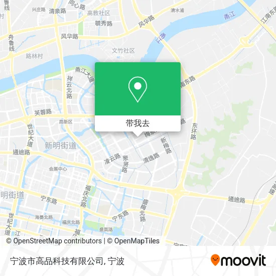 宁波市高品科技有限公司地图