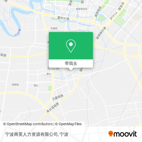 宁波商英人力资源有限公司地图
