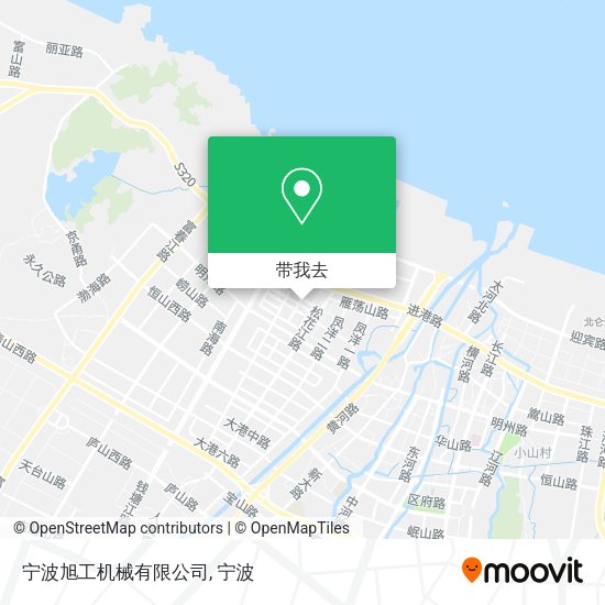 宁波旭工机械有限公司地图