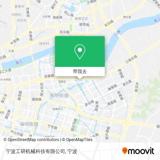 宁波工研机械科技有限公司地图