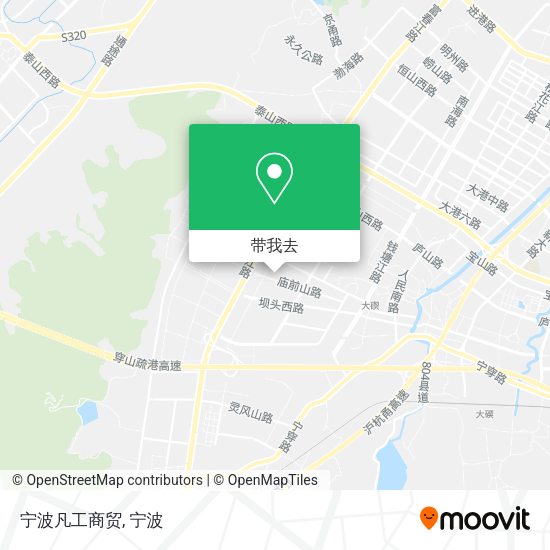 宁波凡工商贸地图