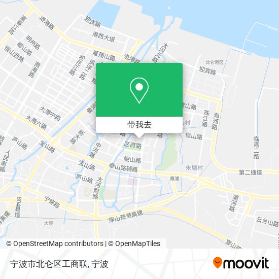 宁波市北仑区工商联地图