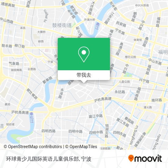 环球青少儿国际英语儿童俱乐部地图
