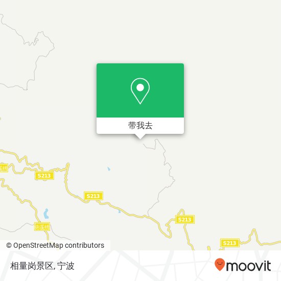 相量岗景区地图