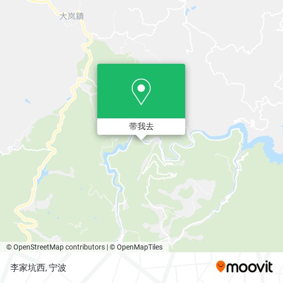 李家坑西地图