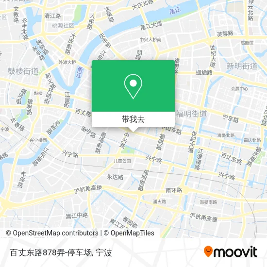 百丈东路878弄-停车场地图