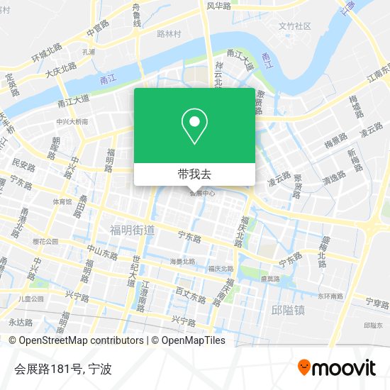 会展路181号地图