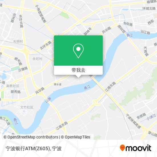 宁波银行ATM(Z605)地图