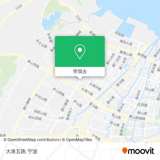 大港五路地图
