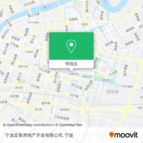 宁波宏泰房地产开发有限公司地图