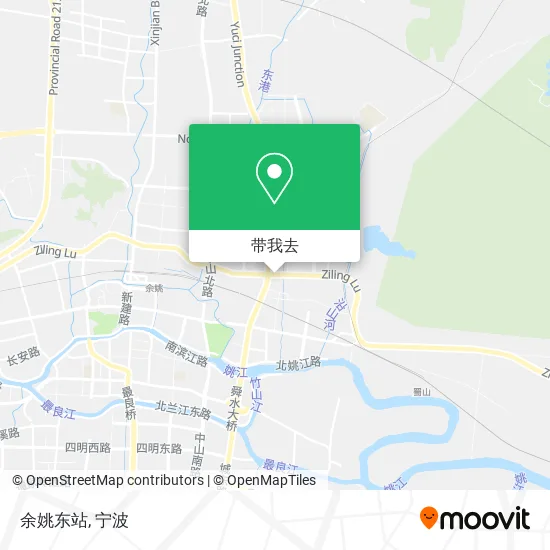 余姚东站地图