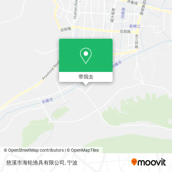 慈溪市海轮渔具有限公司地图