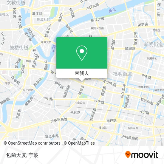 包商大厦地图