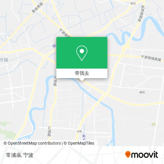 常浦庙地图
