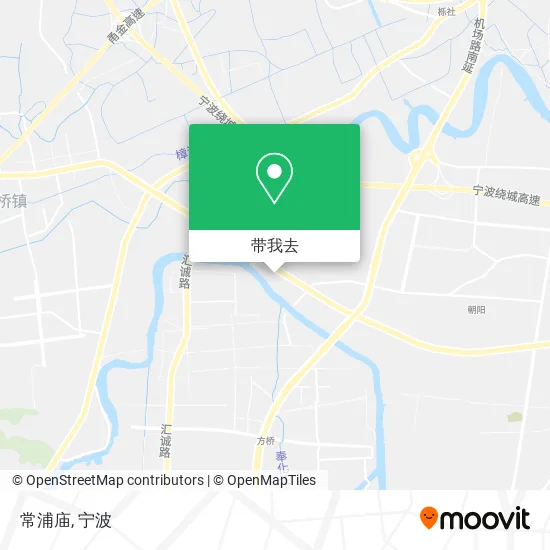 常浦庙地图