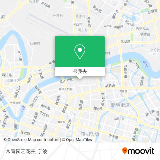 常青园艺花卉地图